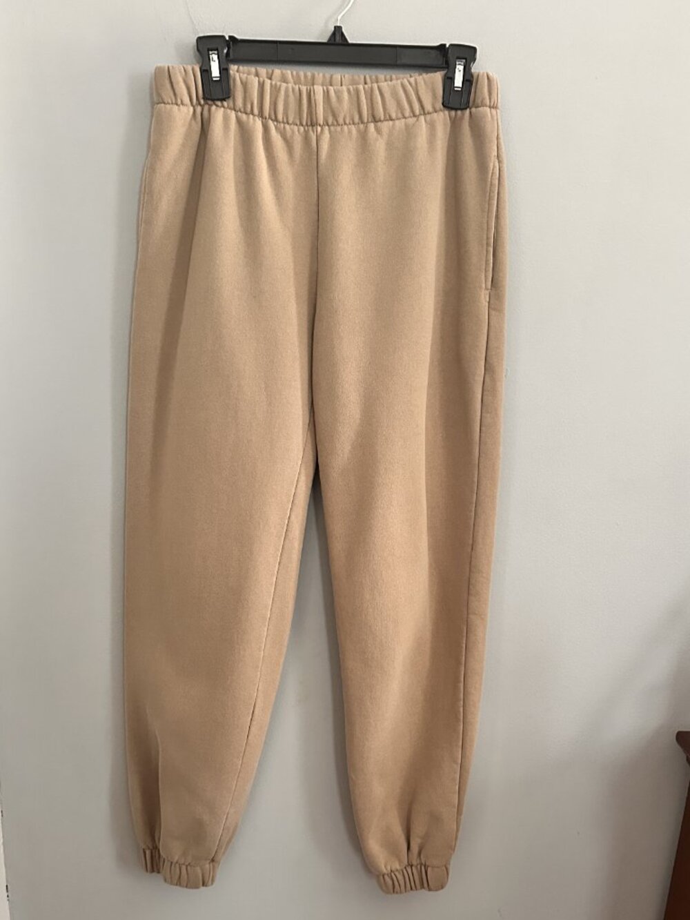 J. Galt by Brandy Melville Tan Fleece Jogger Sweatpants XS-M